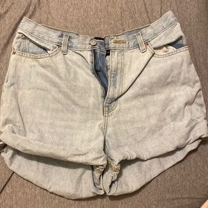 BDG denim shorts